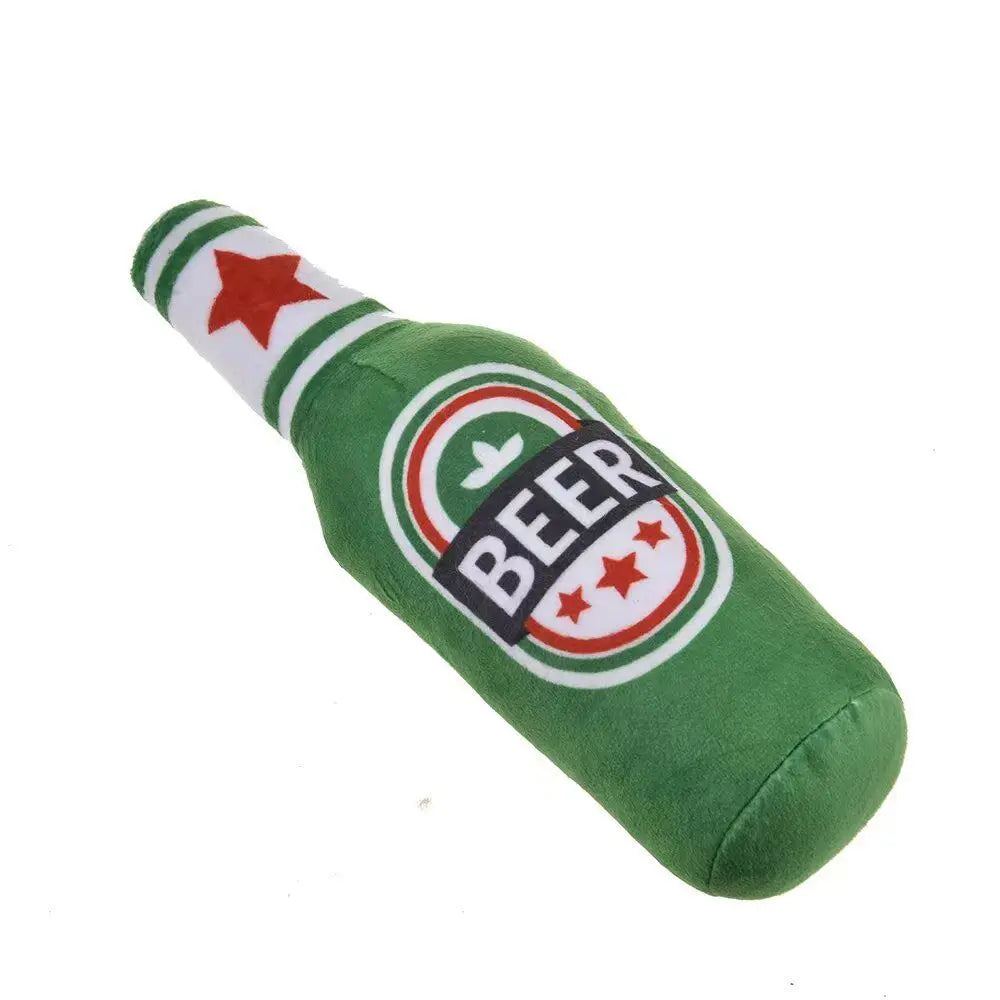 Peluche couineuse pour chien – Bouteille – vue 6 | MonPluto