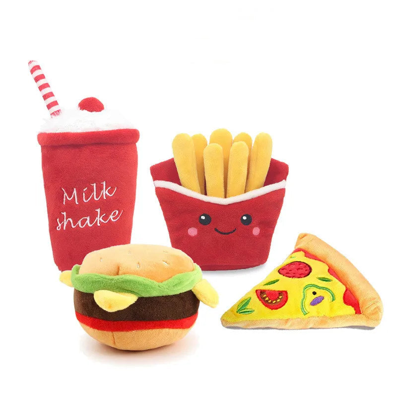 Peluches couineuses pour chien – Fast-food – vue 8 | MonPluto