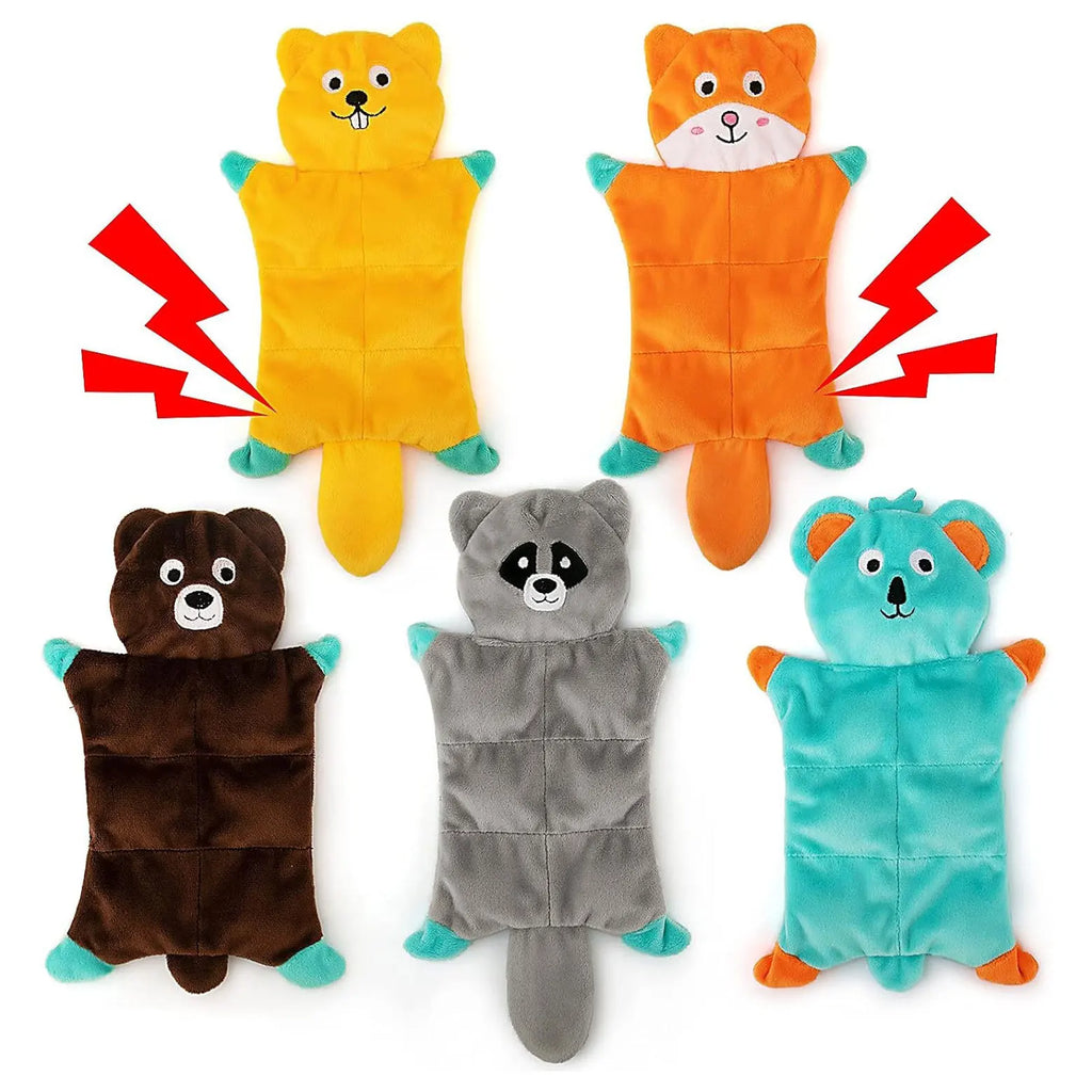 Peluches sans rembourrage pour chien – Couineuses – vue 2 | MonPluto