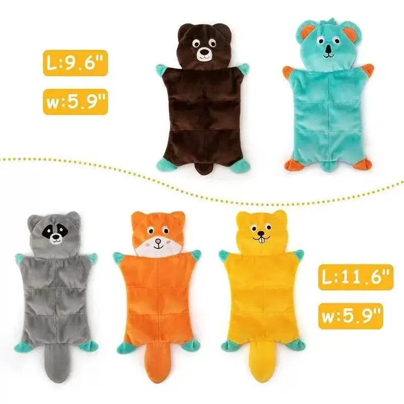 Peluches sans rembourrage pour chien – Couineuses – vue 6 | MonPluto