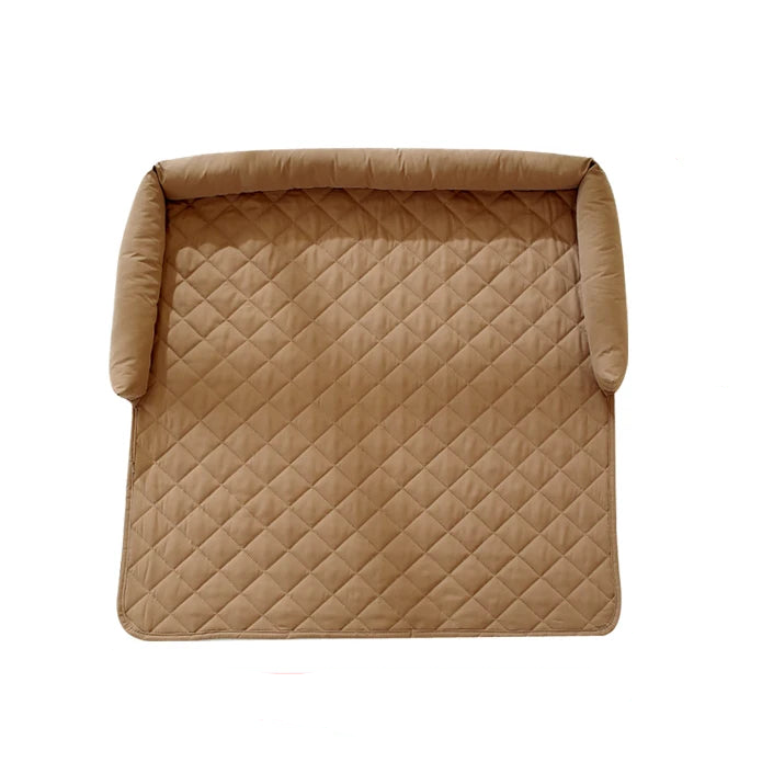 Protège-canapé pour chien avec traversin – 75 × 75 cm