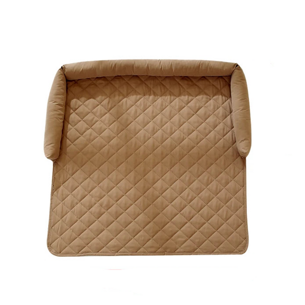 Protège-canapé pour chien avec traversin – 75 × 75 cm