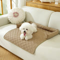 Protège-canapé pour chien avec traversin – 75 × 75 cm – vue 7 | MonPluto