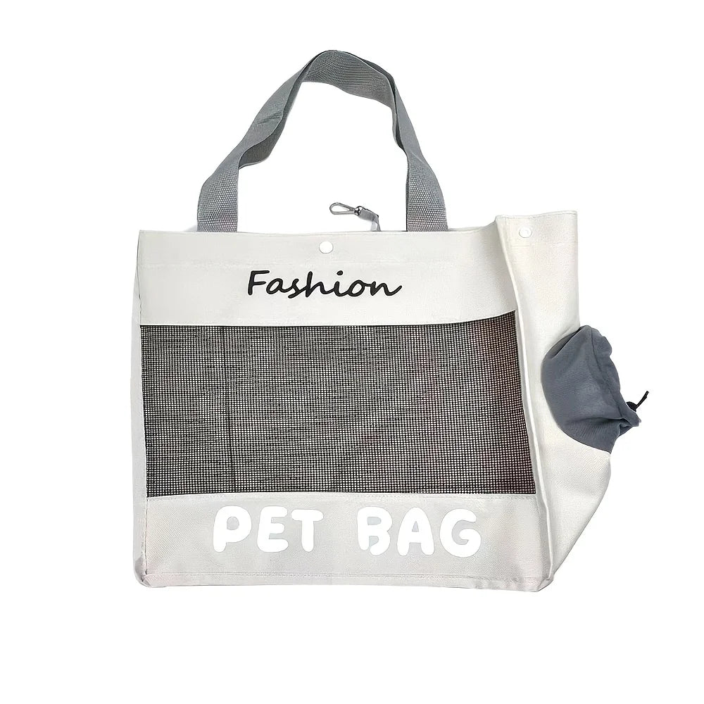 Sac de transport en toile – Chat et petit chien – vue 4 | MonPluto