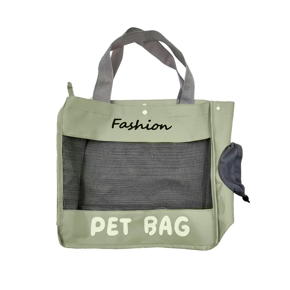 Sac de transport en toile – Chat et petit chien – vue 5 | MonPluto