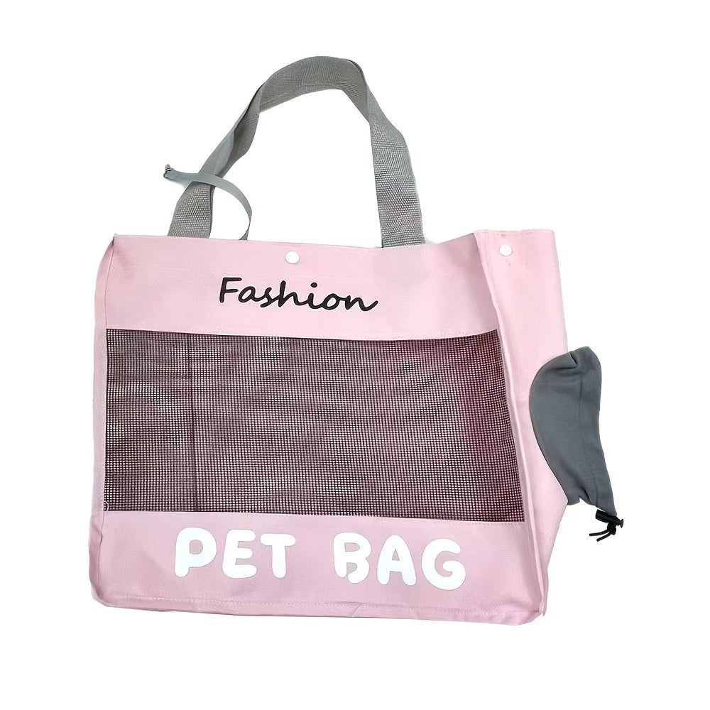 Sac de transport en toile – Chat et petit chien – vue 6 | MonPluto
