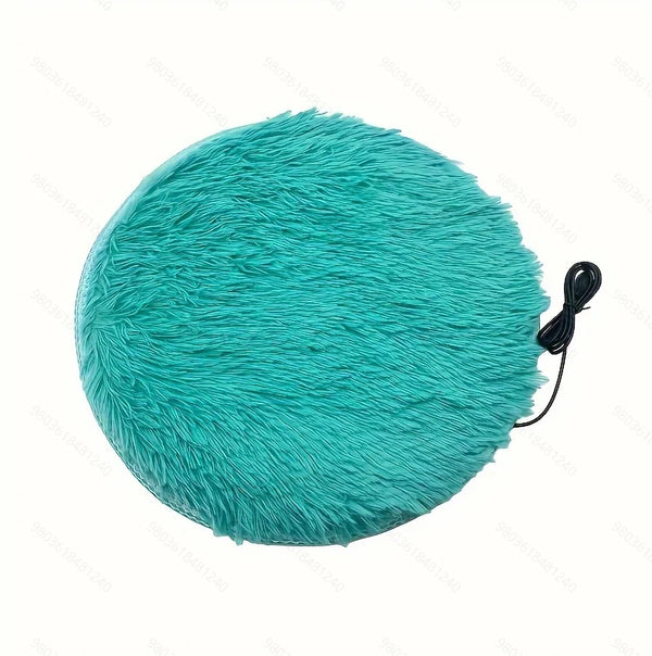 Tapis chauffant rond 40 cm chien et chat – Peluche – vue 8 | MonPluto