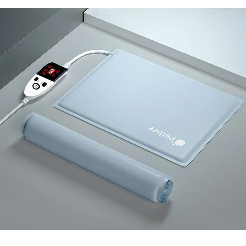 Tapis chauffant à thermostat chien et chat – 3 tailles | MonPluto