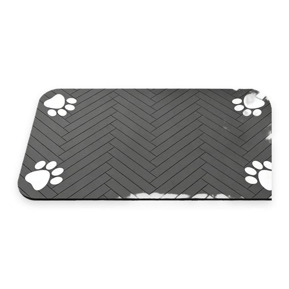 Tapis de gamelle absorbant pour chien et chat – 3 tailles
