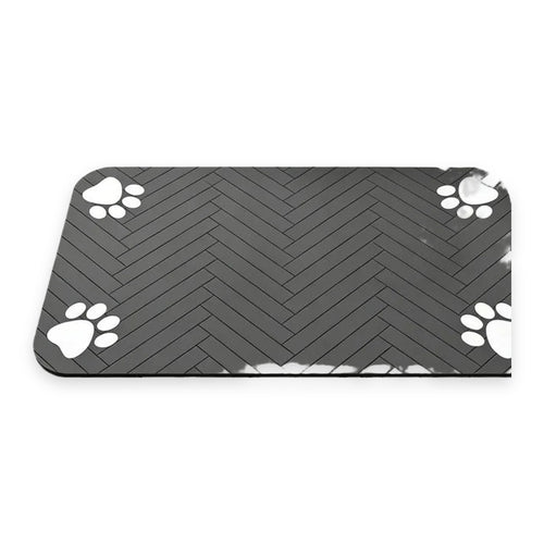 Tapis de gamelle absorbant pour chien et chat – 3 tailles